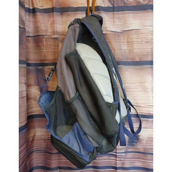 Louisville Slugger 27 Stick Back Pack Baseball Sports Bag Blue/Black - Picture 4 of 5